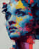 create abstract geometric digital art