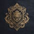 do a modern luxury heraldic crest logo design
