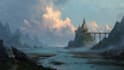 design amazing fantasy landscape