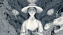draw horror and gothic line art illustrations