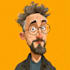 draw artistic cartoon caricatures