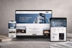 create a modern interior design website