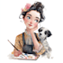 paint custom watercolor illustration