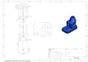 do professional autocad 2d mechanical part drawings