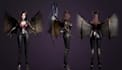 mold 3d metahuman character,twitch 3d virtual avatar,vrm vrchat,modular model
