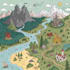 create event, tourist, and fantasy map illustration