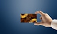 create digital luxury business and visiting card design