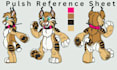 create plush reference sheet stuffed animal tech pack plush toy reference sheet