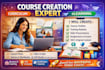 create course content, course curriculum and online course