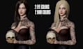 develop 3dnsfw,skinny avatar,horror,vampire model ready for game,vrm,glb avatar