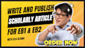 boost eb1, eb2 criteria with scholarly article, citations increase