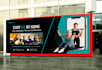 design roll up banner, poster, signage, bill board