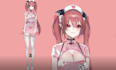 draw and rig live2d vtuber model, 2d vtuber model, vtuber rigging, live2d model