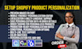 do customily teeinblue zakeke printify for shopify product personalization pod