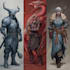 do a dnd character or dnd party art