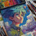 draw anime art and illustration