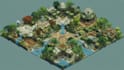 create a isometric map vector illustration