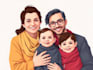 paint a family or couple portrait