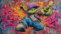 create custom graffiti art designs murals and wall arts