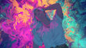 do amazing psychedelic and trippy illustration