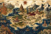 make fantasy map illustration