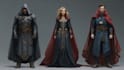 create scifi, fantasy, superhero character design