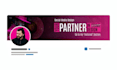 design premium and professional linkedin banner