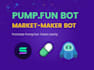build automated telegram crypto bot, volume bot, pumpfun bot, market maker