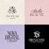 design a luxury monogram wedding initials photography logo