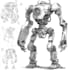 draw or design mechs robots concepts