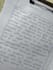 handwrite notes and letters