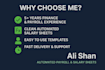 create automated payroll, salary sheets, and attendance systems