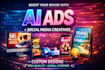 design eye catching ai ads and social media creatives