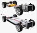 design 3d automobile frame chassis, custom ev in cad, car engine block for print