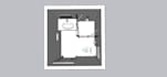 design a functional bathroom layout with plumbing suggestions , concept layout