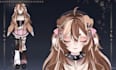 drawand rig live2d vtuber model, vtuber rigging, live2d model, png vtuber model
