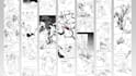 draw webtoon, comics, webtoon storyboard in my style