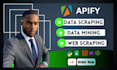 apify web scraping apify actor data mining apify crawlee data scraping