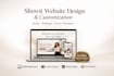 design redesign and customize showit website or showit template