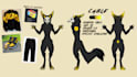 draw furry ref sheet, furry reference sheet, anthro ref shet, fursona nsfw sheet