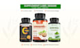design professional supplement label design with fda style and amazon ready