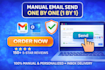 send personalized emails manually one by one