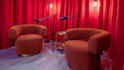 do 3d studio design, talk show studio, media studio, podcast studio