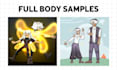 do you a cartoonish character commission