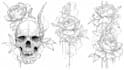 make a tattoo design with clear lineart