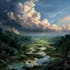 fantasy concept landscape illustrations