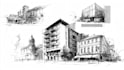 create urban sketches and architectural illustrations