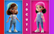 create cute 3d characters, animals, cartoon, mascot, modeling, and chibi