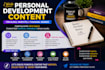 write clear and inspiring personal development content