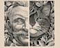 create handcrafted linocut style illustrations with bold